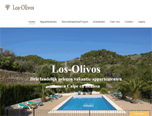 Tablet Screenshot of los-olivos.com